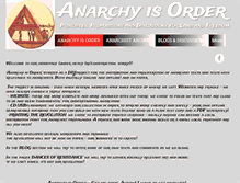 Tablet Screenshot of anarchyisorder.org